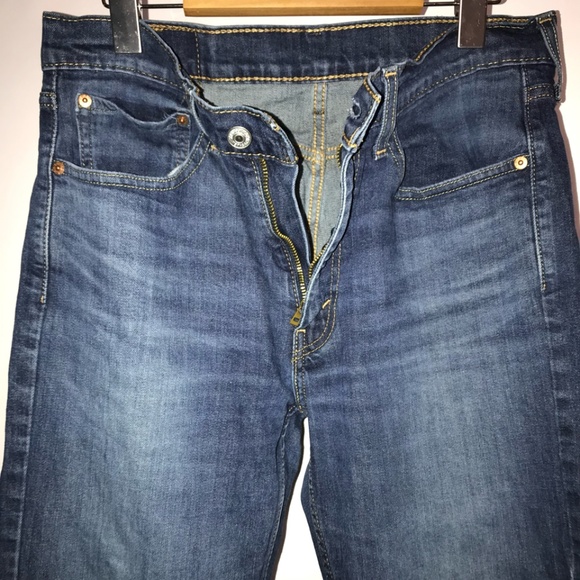 Levi's Men's 514 Straight Leg Regular Fit Jeans - Medium Wash, Size 32x32 - Picture 2 of 6